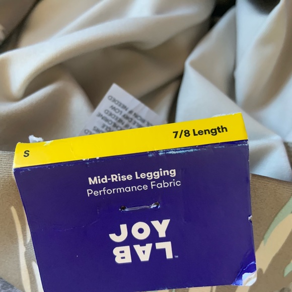 Joy Lab Mid-Rise 7/8 Stretch leggings Small Tan - Picture 6 of 6